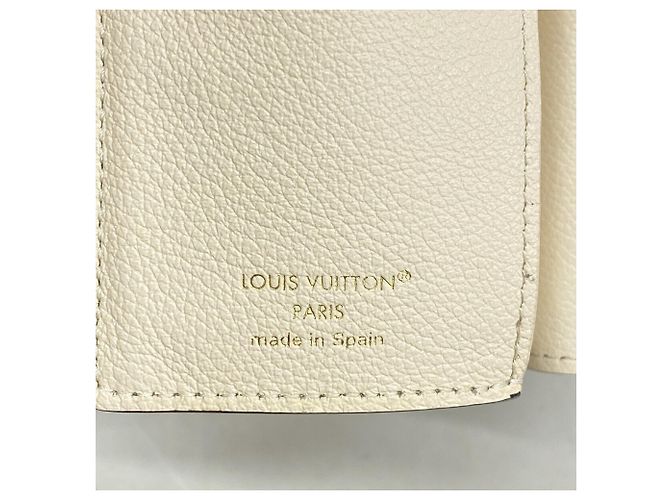 Portafoglio Louis Vuitton Monogram Empreinte Cream Tri-fold - vista 4