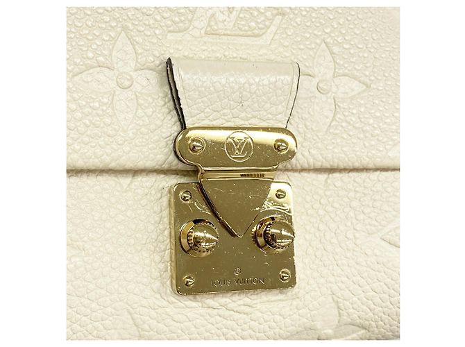 Portafoglio Louis Vuitton Monogram Empreinte Cream Tri-fold - vista 6