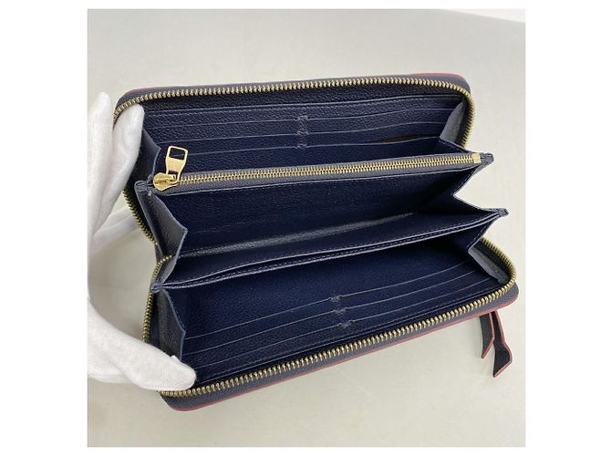 Portafoglio Zippy Louis Vuitton Monogram Empreinte - vista 3