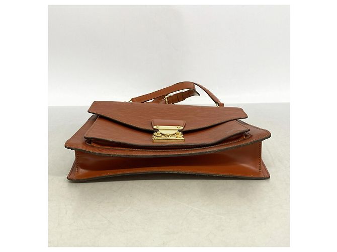 Borsa Louis Vuitton Epi Monceau in Kenyan Brown - vista 3