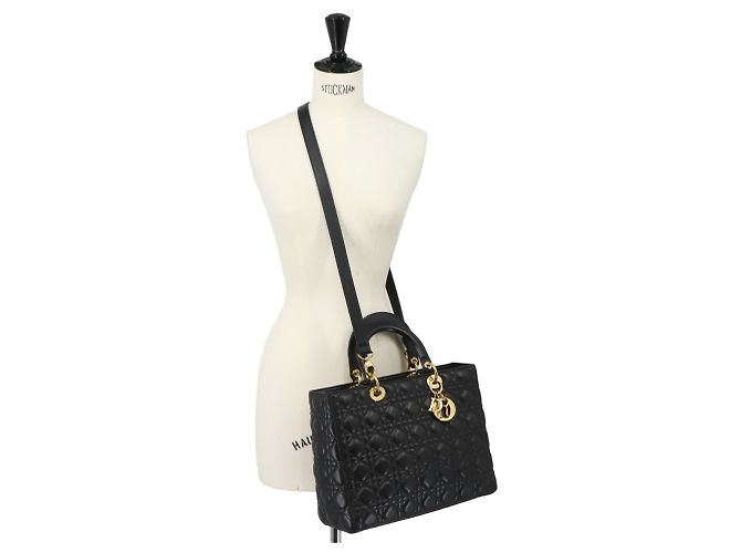 Borsa Large Lady Cannage Christian Dior - vista 10