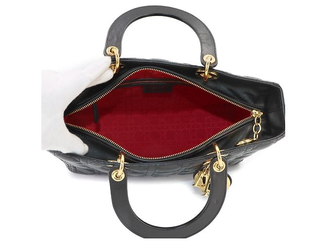Borsa Large Lady Cannage Christian Dior - vista 6