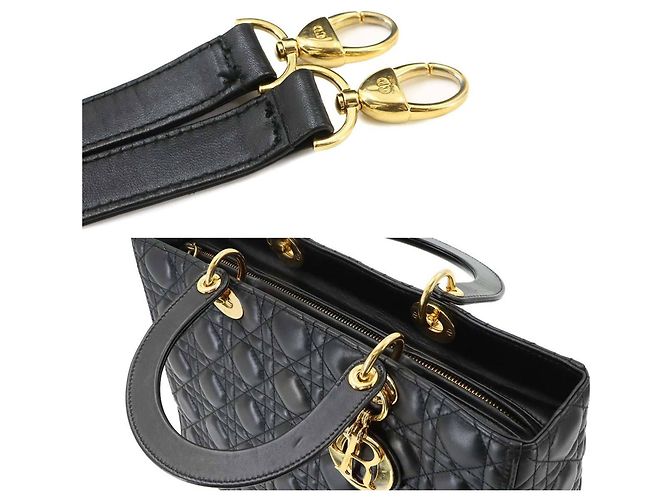 Borsa Large Lady Cannage Christian Dior - vista 9