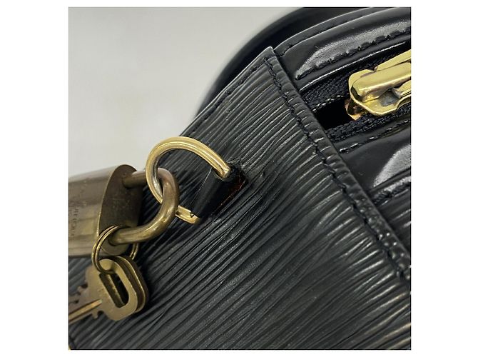 Borsa Louis Vuitton Epi Cannes M48032 Noir - vista 15