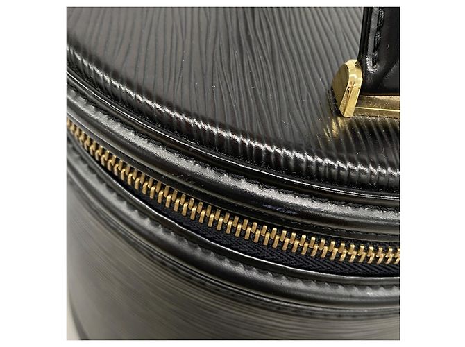 Borsa Louis Vuitton Epi Cannes M48032 Noir - vista 16