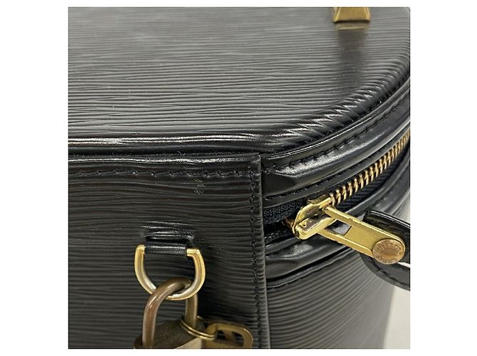 Borsa Louis Vuitton Epi Cannes M48032 Noir - vista 8