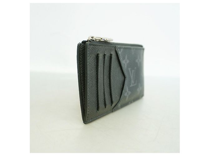 Porta-moedas e cartões Louis Vuitton Monogram Eclipse - vista 2