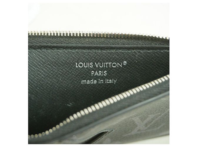 Porta-moedas e cartões Louis Vuitton Monogram Eclipse - vista 4