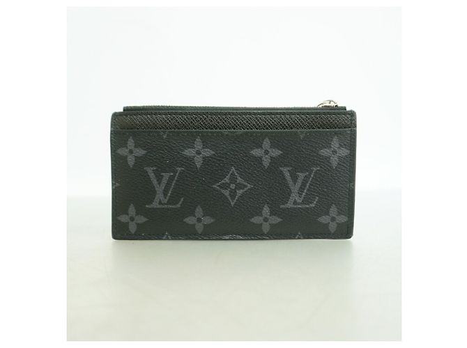 Porta-moedas e cartões Louis Vuitton Monogram Eclipse - vista 7