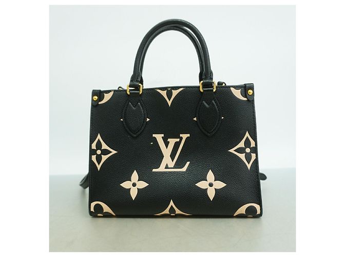 Borsa Louis Vuitton Monogram Empreinte Bicolor OnTheGo PM - vista 13