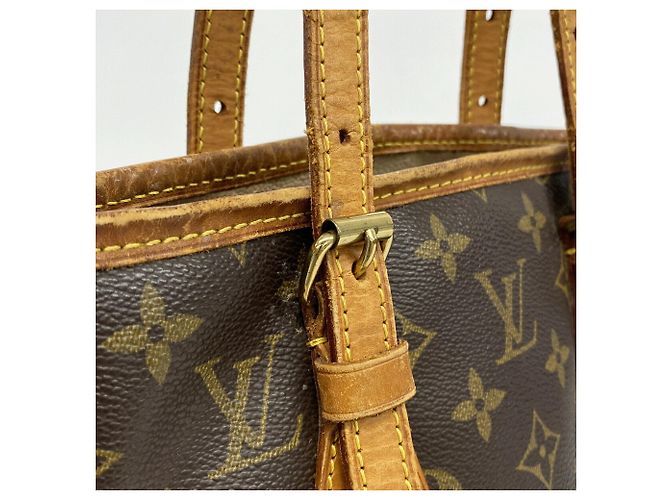 Borsa Tote Louis Vuitton Monogram Bucket PM - vista 9