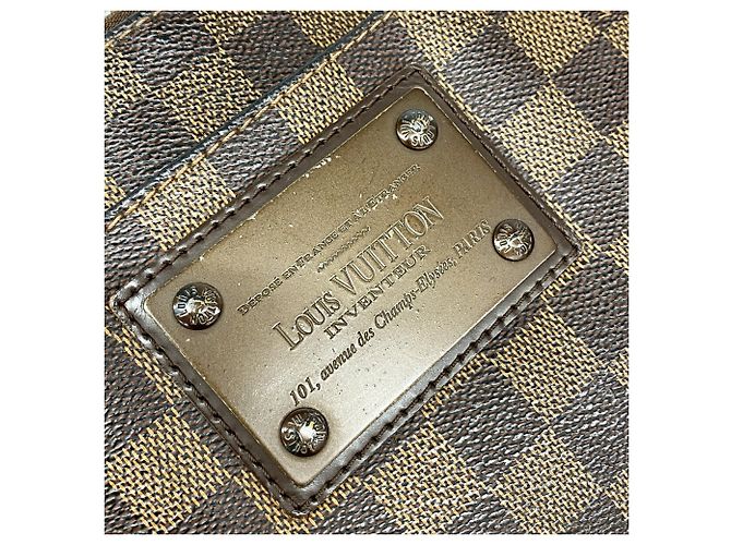Louis Vuitton Damier Pochette Plat Brooklyn Shoulder Bag - vista 11