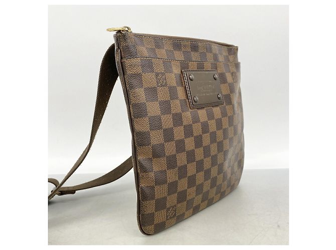 Louis Vuitton Damier Pochette Plat Brooklyn Shoulder Bag - vista 2