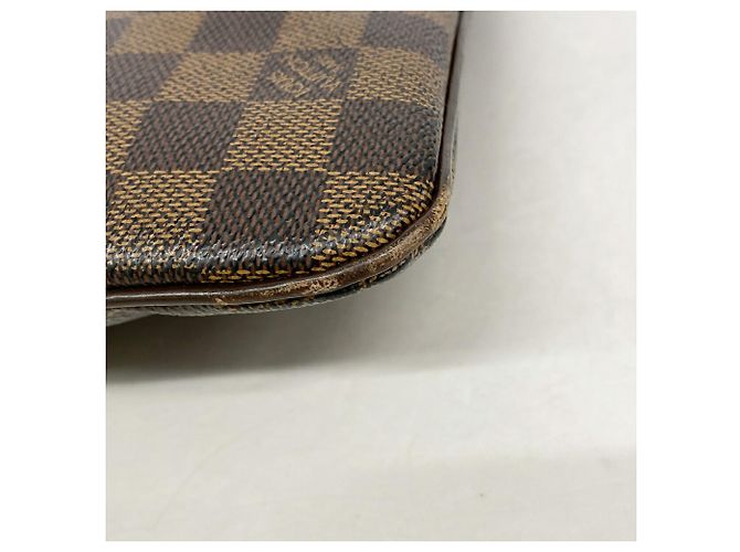 Louis Vuitton Damier Pochette Plat Brooklyn Shoulder Bag - vista 6