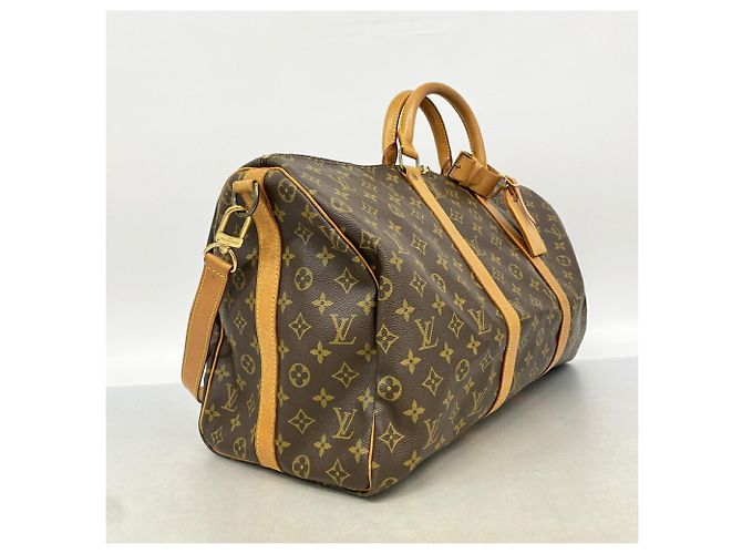 Louis Vuitton Boston Monogram Keepall Bandoulière 50 - vista 2