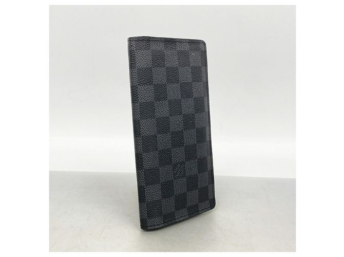 Louis Vuitton Monogram Eclipse Portefeuille Brazza Long Wallet - vue 2