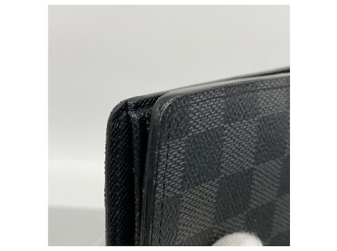 Louis Vuitton Monogram Eclipse Portefeuille Brazza Long Wallet - vue 7
