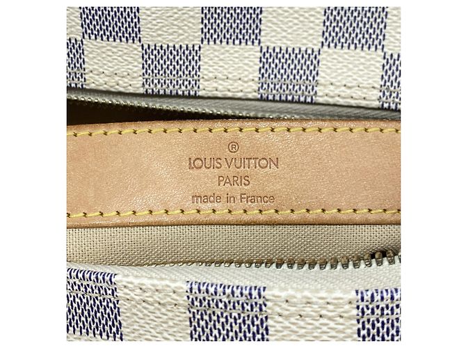 Borsa a tracolla Louis Vuitton Damier Azur Naviglio - vista 5