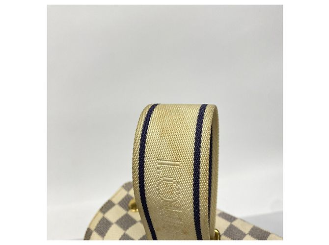 Borsa a tracolla Louis Vuitton Damier Azur Naviglio - vista 7