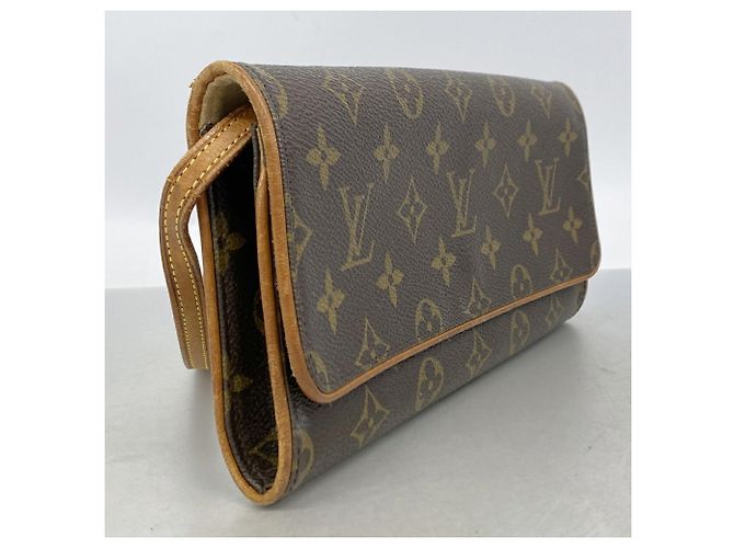 Borsa a tracolla Louis Vuitton Monogram Pochette Twin GM - vista 2