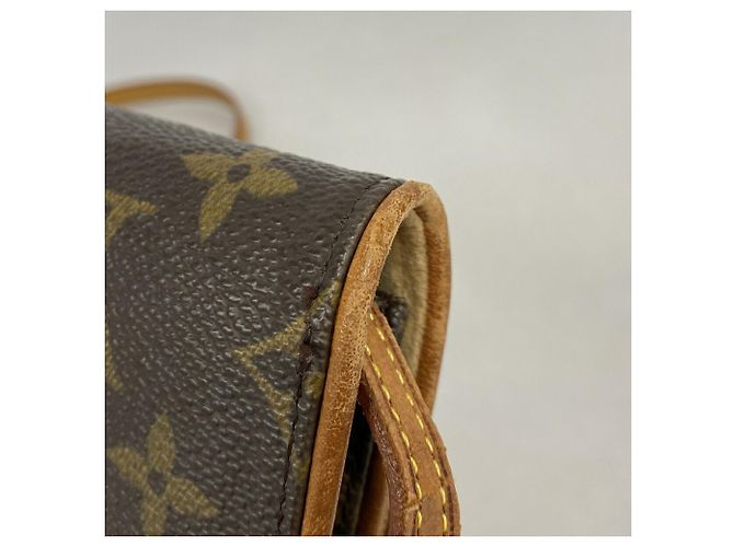 Borsa a tracolla Louis Vuitton Monogram Pochette Twin GM - vista 6