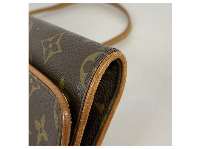 Borsa a tracolla Louis Vuitton Monogram Pochette Twin GM - vista 7