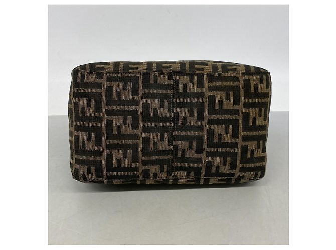 Borsa a secchiello a tracolla Fendi Zucca Mamma - vista 3
