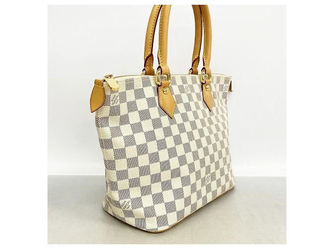 Borsa Louis Vuitton Damier Azur Saleya PM - vista 2