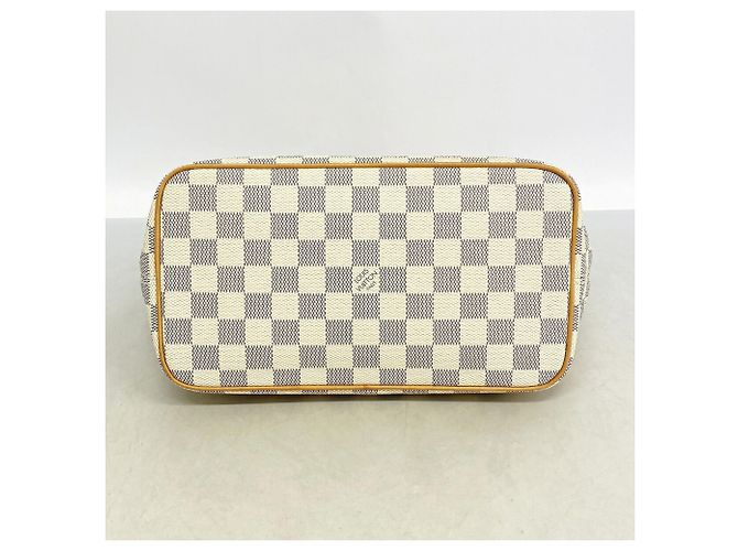 Borsa Louis Vuitton Damier Azur Saleya PM - vista 3
