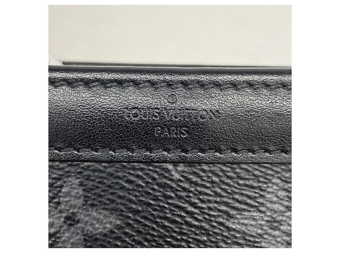 Louis Vuitton Monogram Eclipse Reverse Gaston Wearable Wallet Shoulder Bag - view 5