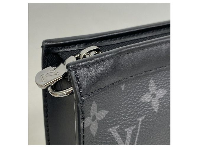 Louis Vuitton Monogram Eclipse Reverse Gaston Wearable Wallet Shoulder Bag - view 7