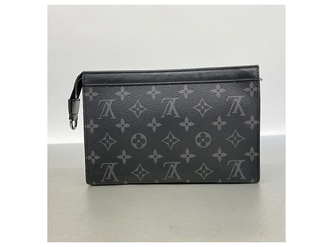 Louis Vuitton Monogram Eclipse Reverse Gaston Wearable Wallet Shoulder Bag - view 9
