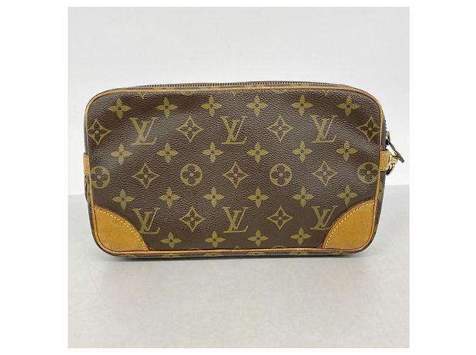 Borsa a pochette Louis Vuitton Monogram Marly Dragonne GM - vista 12