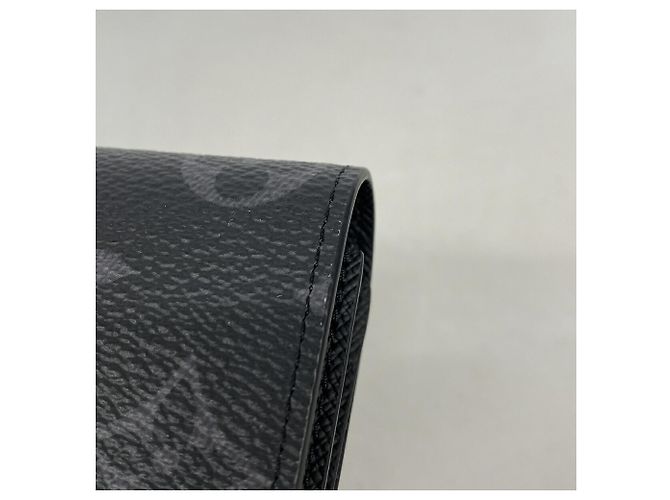 Portafoglio Tri-fold Louis Vuitton Monogram Eclipse - vista 6