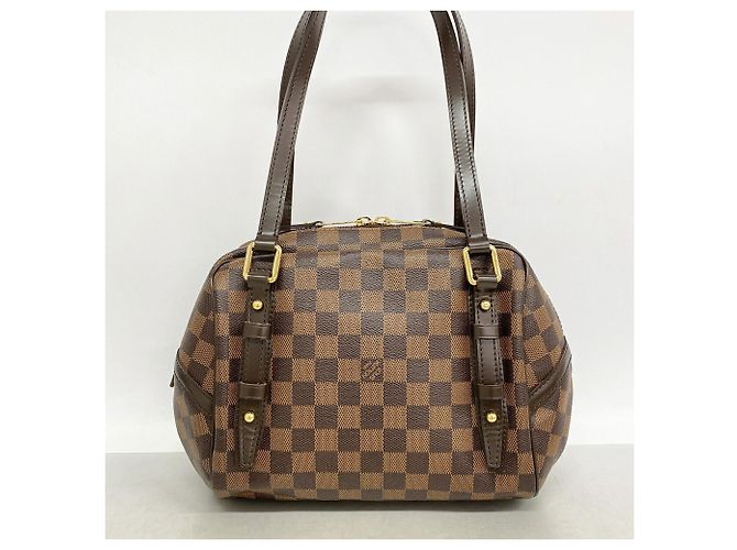 Borsa Louis Vuitton Damier Rivington PM - vista 9