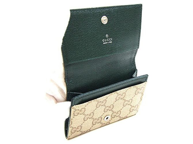 Porta-cartões Gucci - Design Clássico - vista 3