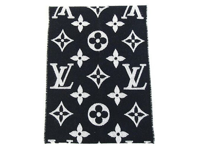Bufanda de lana Monogram Louis Vuitton - vista 2