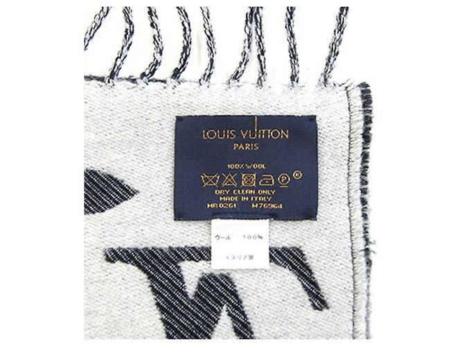Bufanda de lana Monogram Louis Vuitton - vista 4