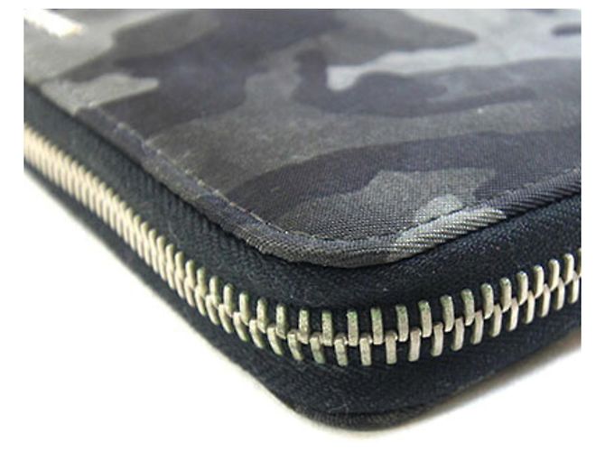Prada Round Long Wallet in Gray - view 9