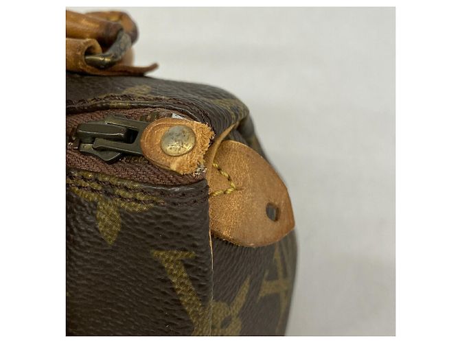 mala de mão Louis Vuitton Monogram Mini Speedy - vista 6