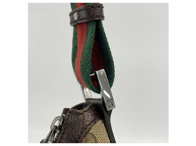 Borsa a tracolla Gucci GG Canvas Sherry Line - vista 7