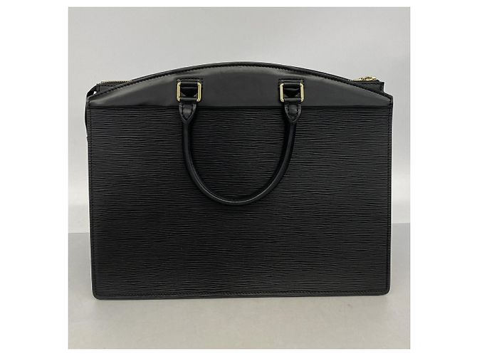 Sac à main Louis Vuitton Epi Rivier M48182 Noir - vue 10