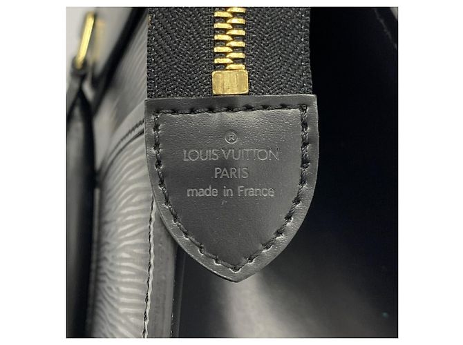 Sac à main Louis Vuitton Epi Rivier M48182 Noir - vue 5