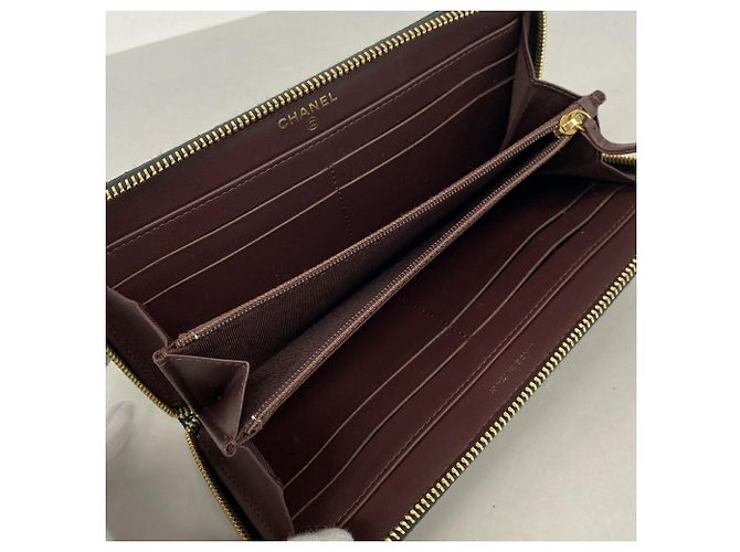 Cartera larga Chanel negra - vista 3