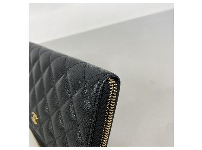 Cartera larga Chanel negra - vista 5