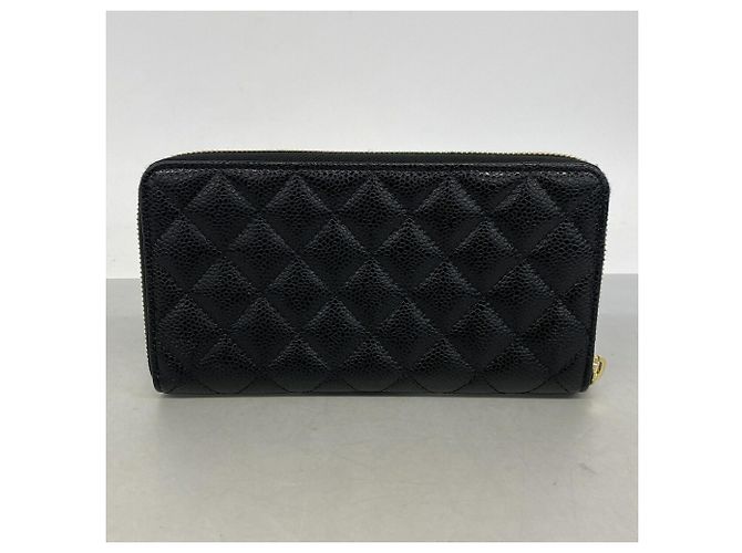 Cartera larga Chanel negra - vista 7
