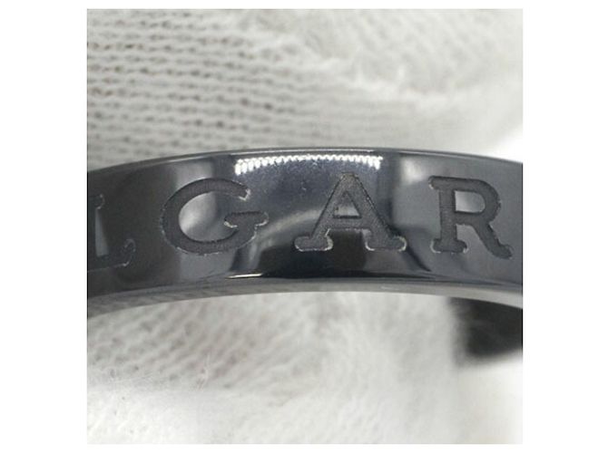 Bulgari Bague Double Bvlgari en Céramique et Or Blanc - vue 4