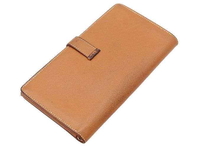 Béarn Hermès Portafoglio lungo bi-fold Hermes Bearn Soufflé - vista 3
