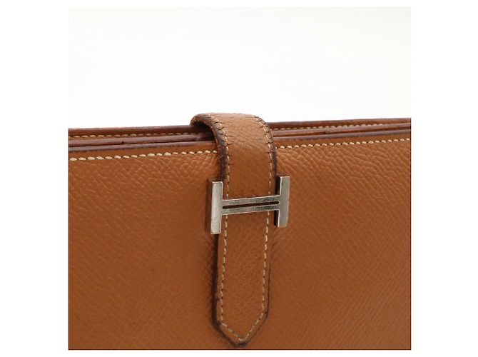 Béarn Hermès Portafoglio lungo bi-fold Hermes Bearn Soufflé - vista 5
