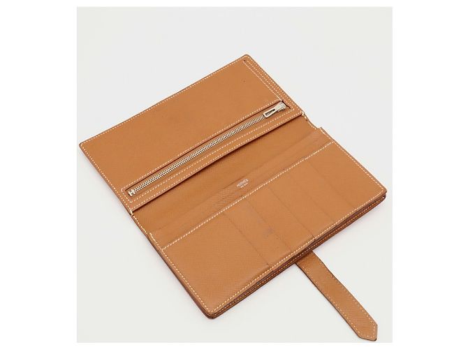 Béarn Hermès Portafoglio lungo bi-fold Hermes Bearn Soufflé - vista 6